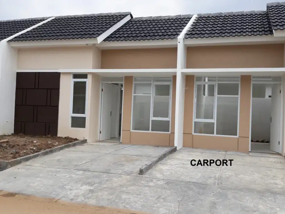 Tembok Belakang. Siap Huni. Angsuran 1 Juta. Rumah Subsidi Cileungsi