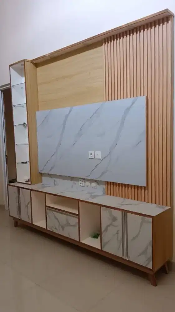 Pemasangan wpc dinding