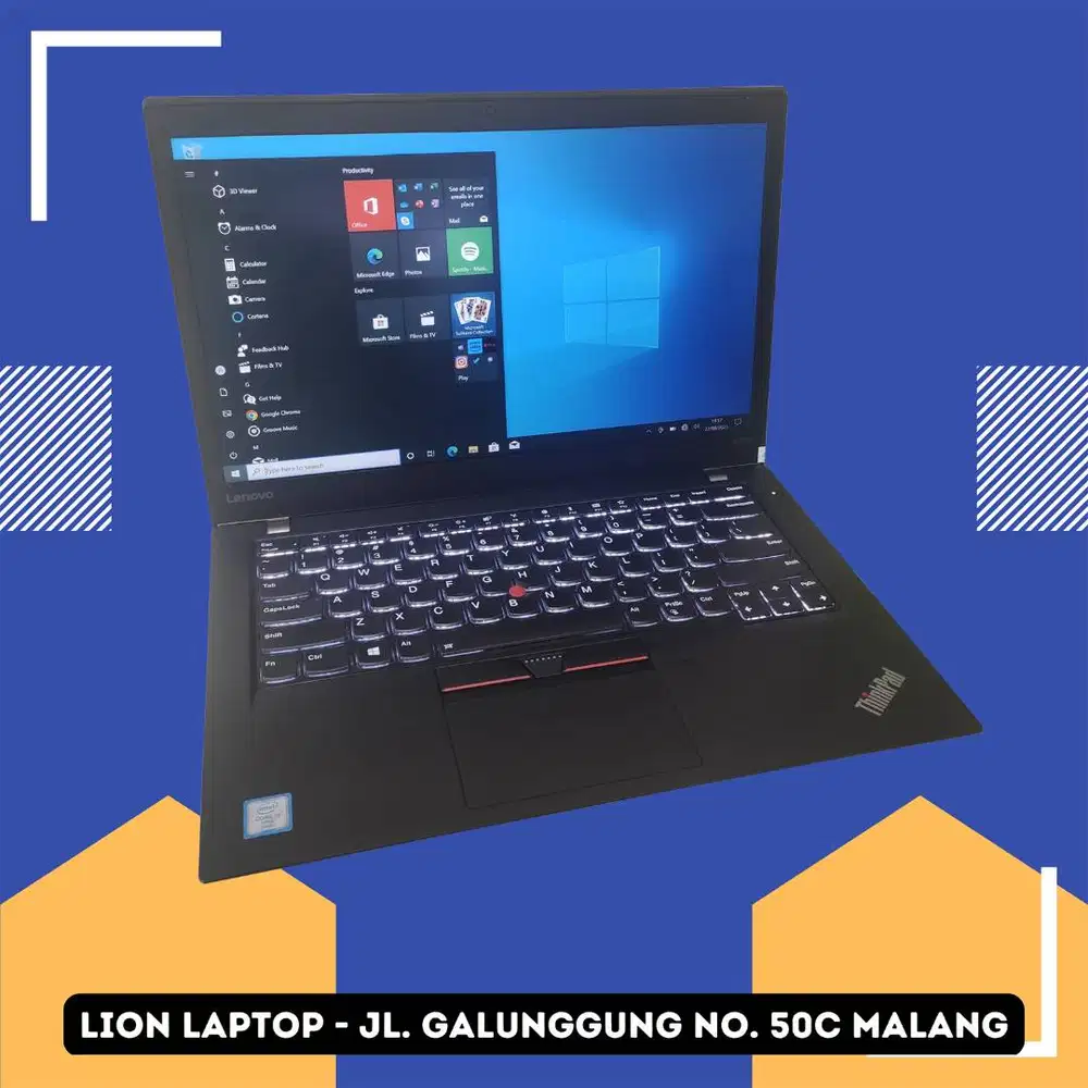 RAM 8GB SSD 256GB Core i5 Touchscreen SLIM Lenovo Thinkpad T470s [23|1