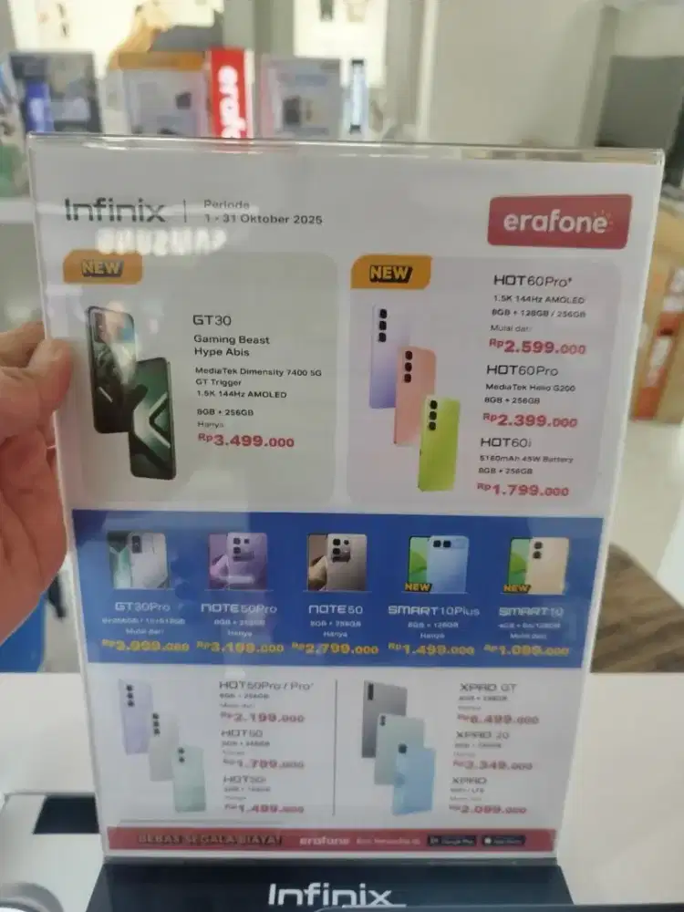 INFINIX SERIES ERAFONE STORE