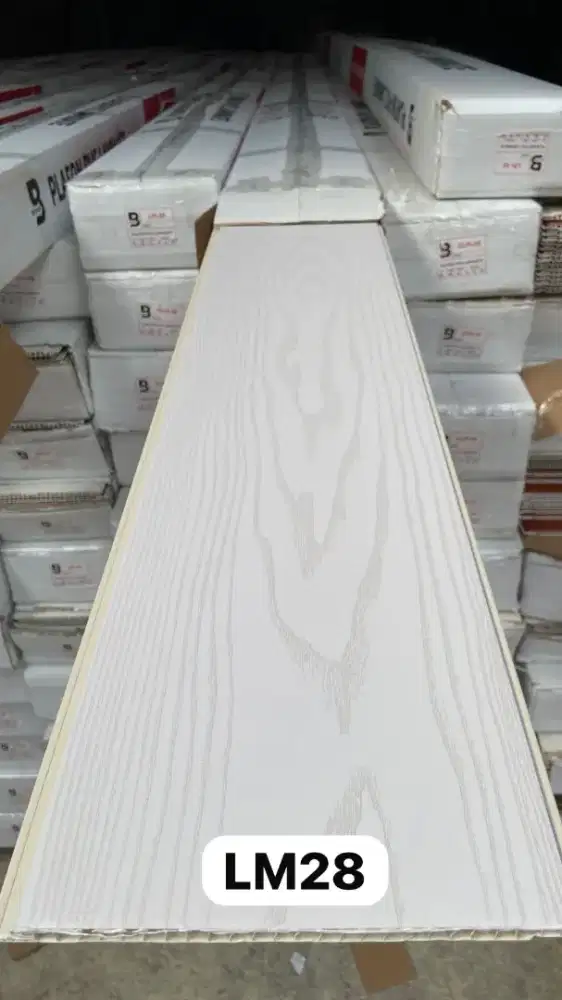 Plafon pvc laminating/doff tebal 8mm impor