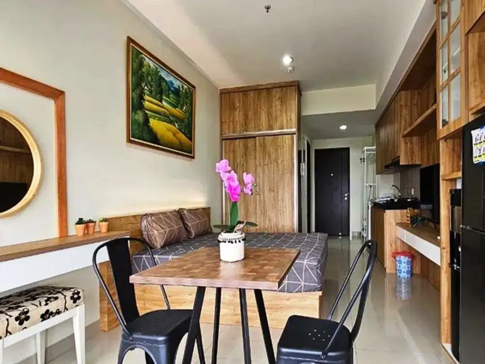 Hrg Nego Apartemen Orange County, Studio Fully Furnished Siap Huni