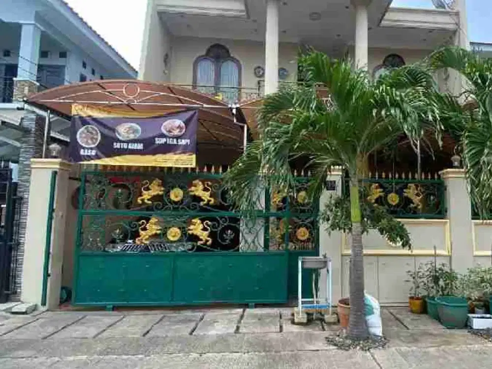 Dijual Rumah 2 lt di Meruya SHM hadap utara Lt 250 m2 lb 370 m2 ada 5+1 kt 4+1 km semi furniture, siap huni, survei, nego