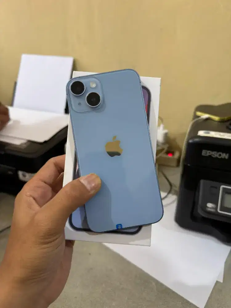 iPhone 14 blue 128gb All operator (bisa semua kartu)