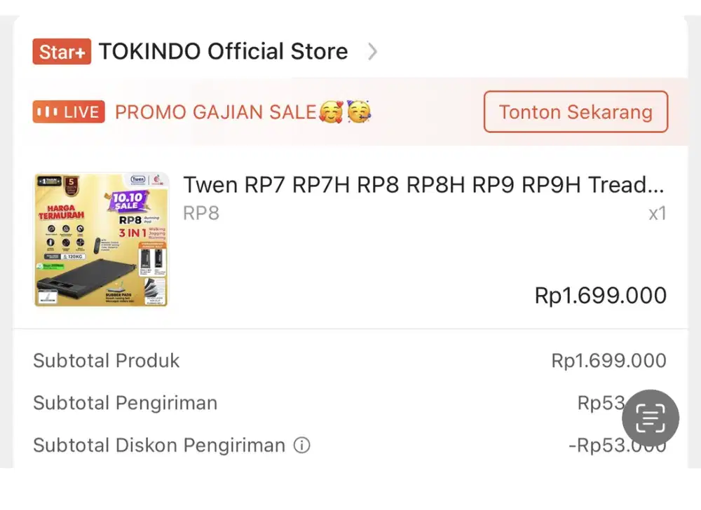 WALKING-JOGGING-RUNNING PAD - TREADMIL TWEN