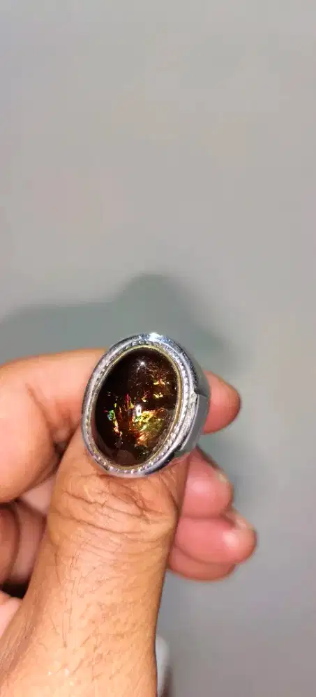 batu kecubung teh pelangi