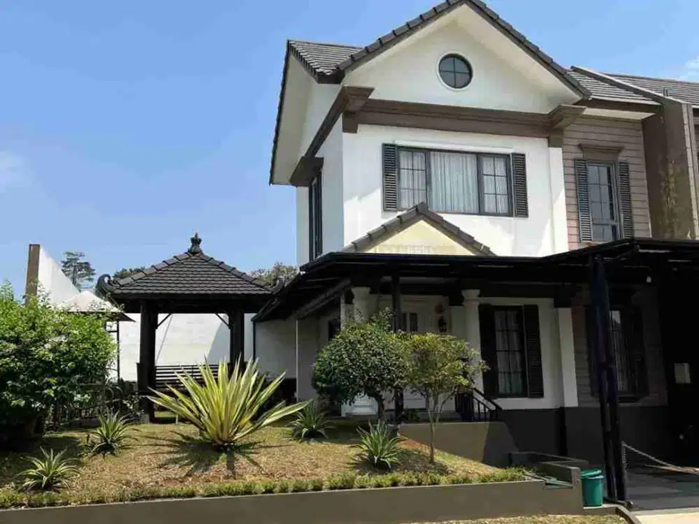 Rumah Full Furnished Posisi Hook Rancamaya Golf Bogor