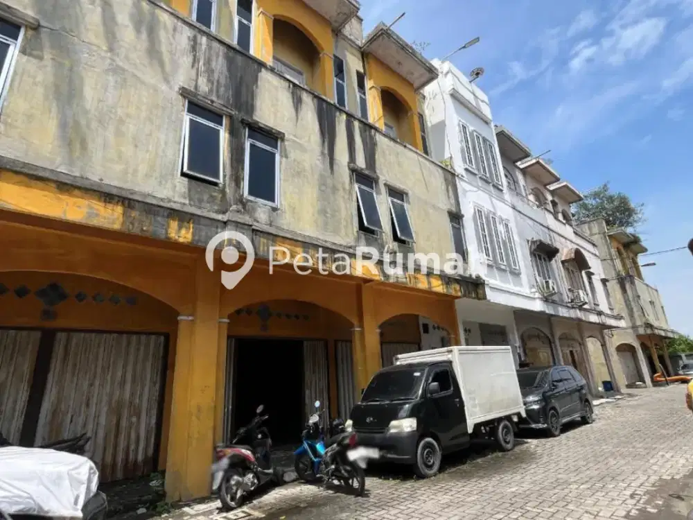 DIJUAL RUKO 2 UNIT KOMPLEK GRAHA SUNGGAL - DAERAH SUNGGAL