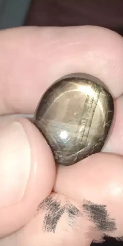 Batu black safir Star