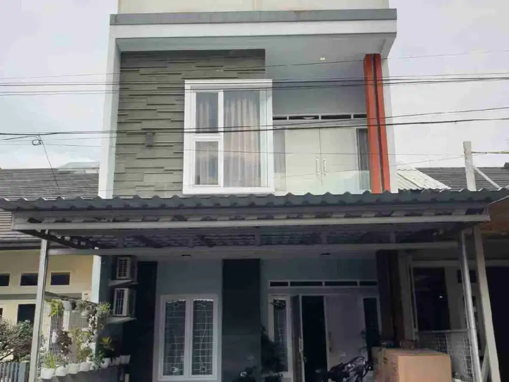 JUAL CEPAT RUMAH CLUSTER DI MEKAR WANGI FURNISHED