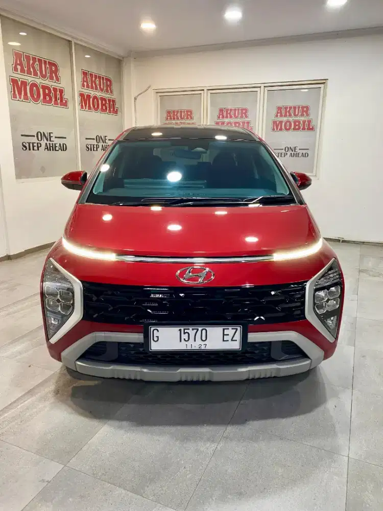 DP 25JT ! HYUNDAI STARGAZER PRIME AT 2022 MERAH TGN PERTAMA SIAP PAKAI