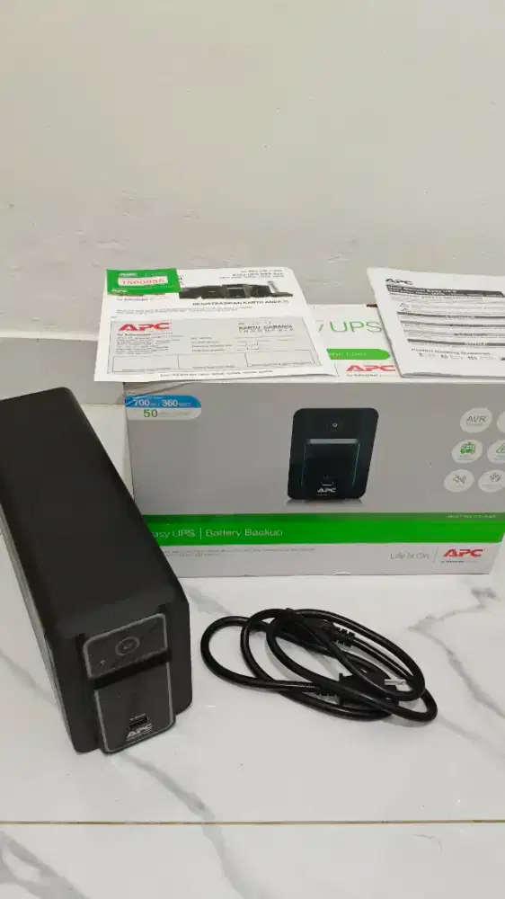 DIJUAL UPS APC BVX700LUI-MS 700VA/360W