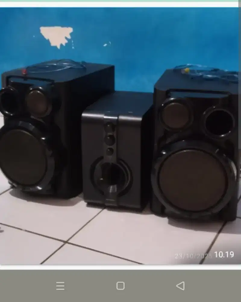 Speaker bluetooth simbada bekas mulus