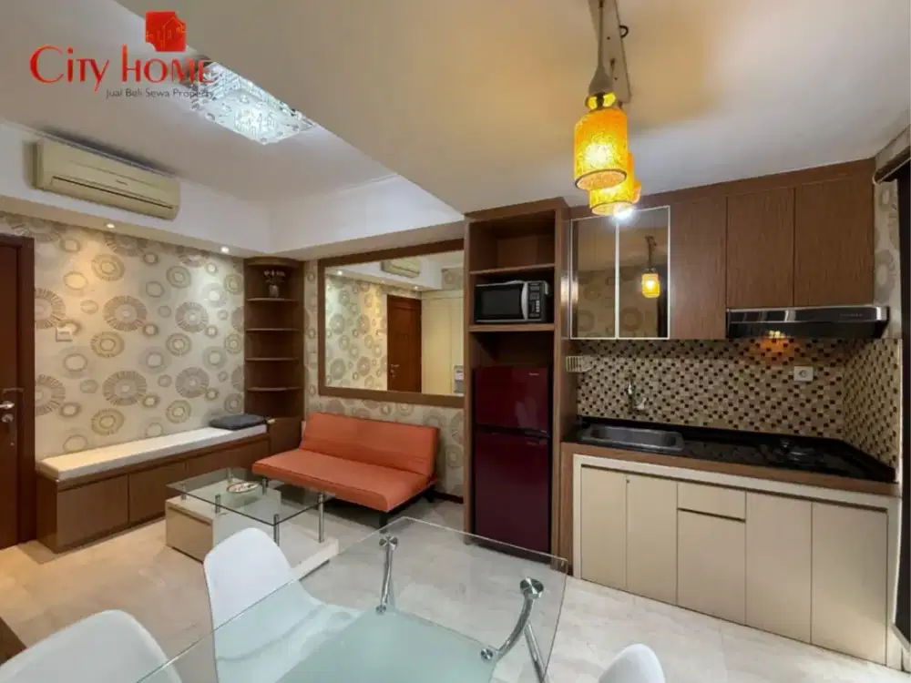 Disewakan Apartmen Royal Mediterania Garden,Studio Furnish Luas 53,5m2