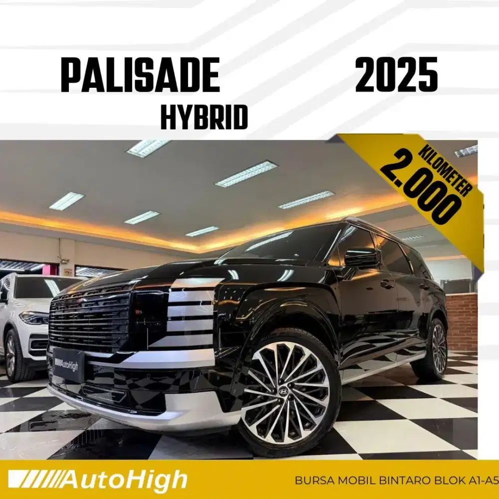 DP10% [Km2.000] Palisade Hybrid Calligraphy 2025 Black #AUTOHIGH