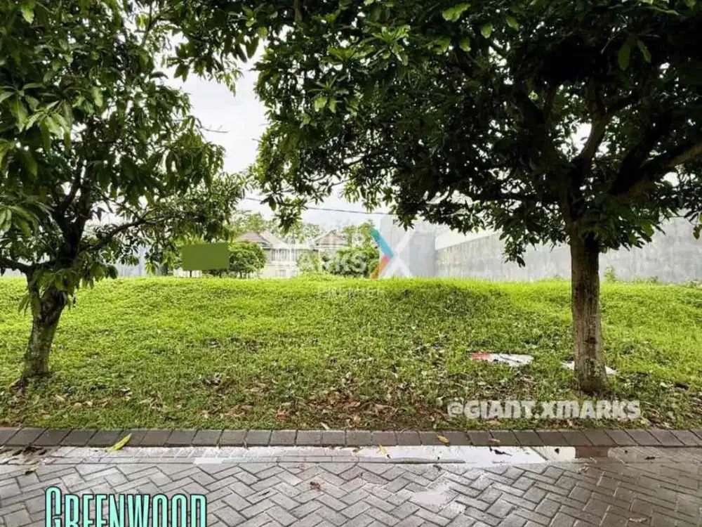 Tanah Siap bangun di mainroad Greenwood Golf Araya Malang