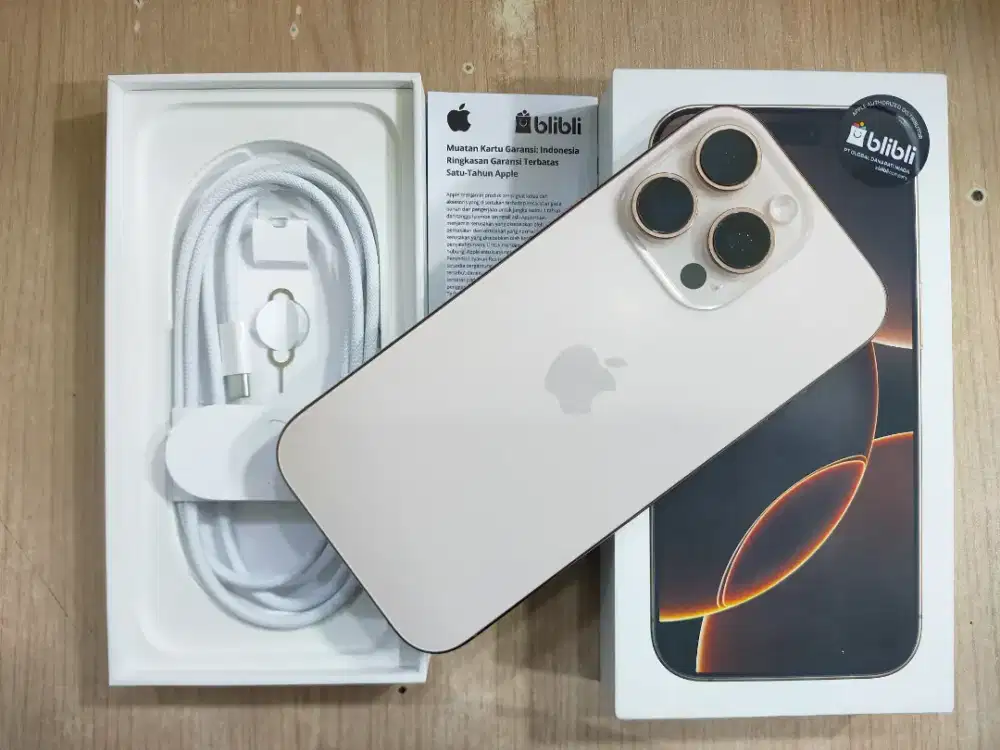 APPLE IPHONE 16 PRO 128GB Garansi Resmi iBox Indonesia