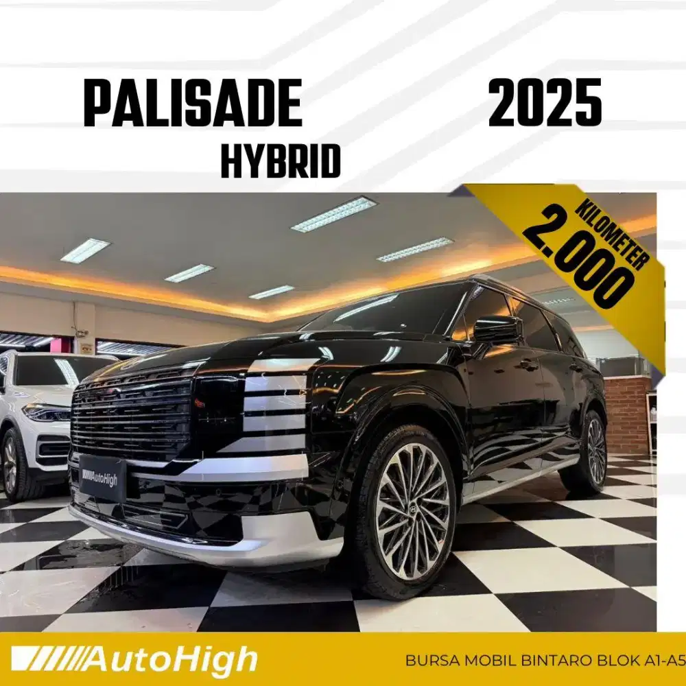 DP10% [Km2.000] Palisade Hybrid Calligraphy 2025 Black #AUTOHIGH