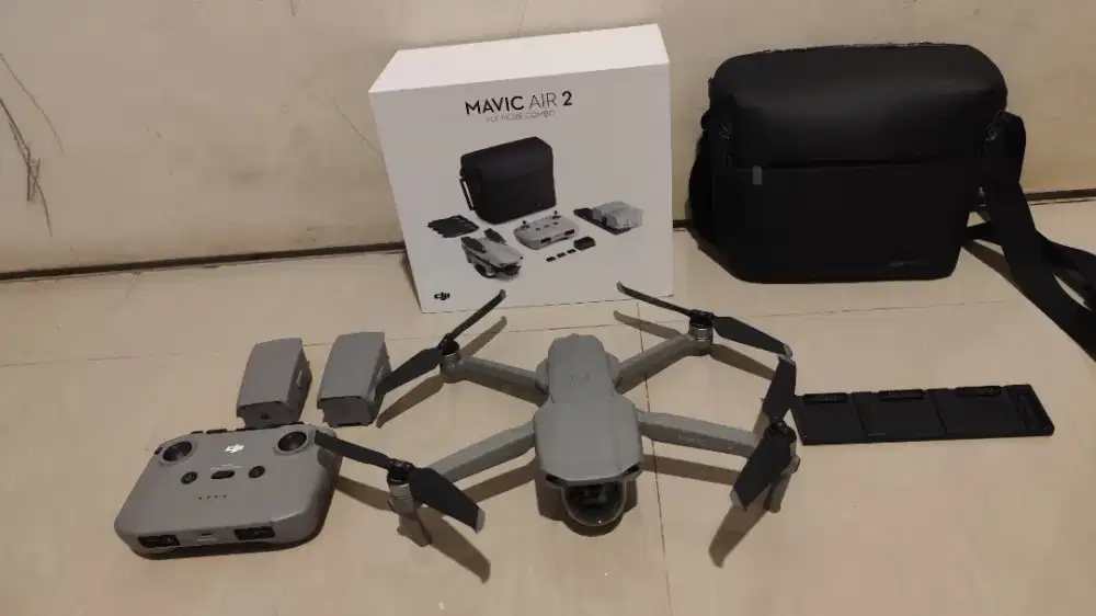 Drone DJI Mavic Air 2 Fly More Combo Fullset Non Fimi SJRC