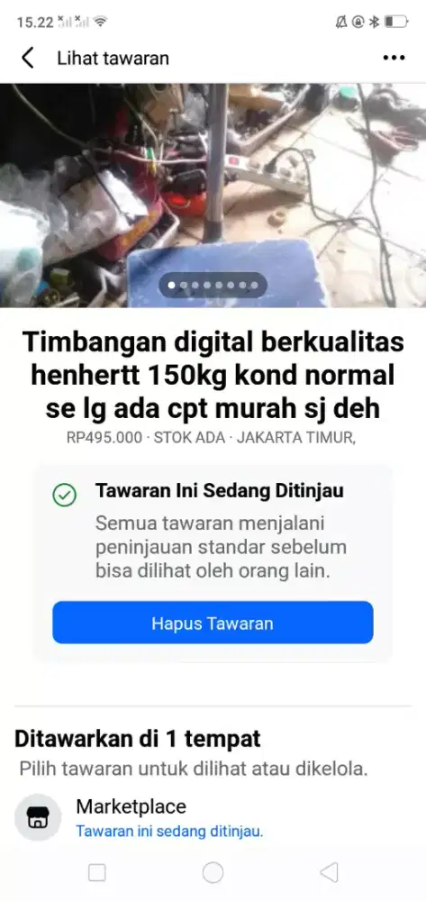 Timbangan digital kond normal cocok utk loundry dll murah sj cpt dpt