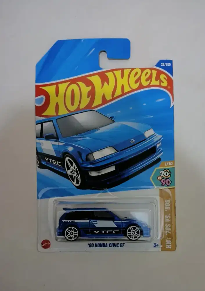 Diecast hotwheels honda civic ef