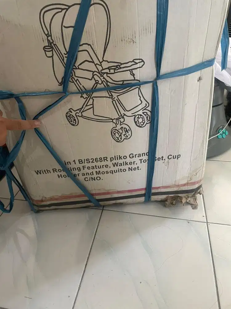 jual stroller &amp; box tempat tidur bayi