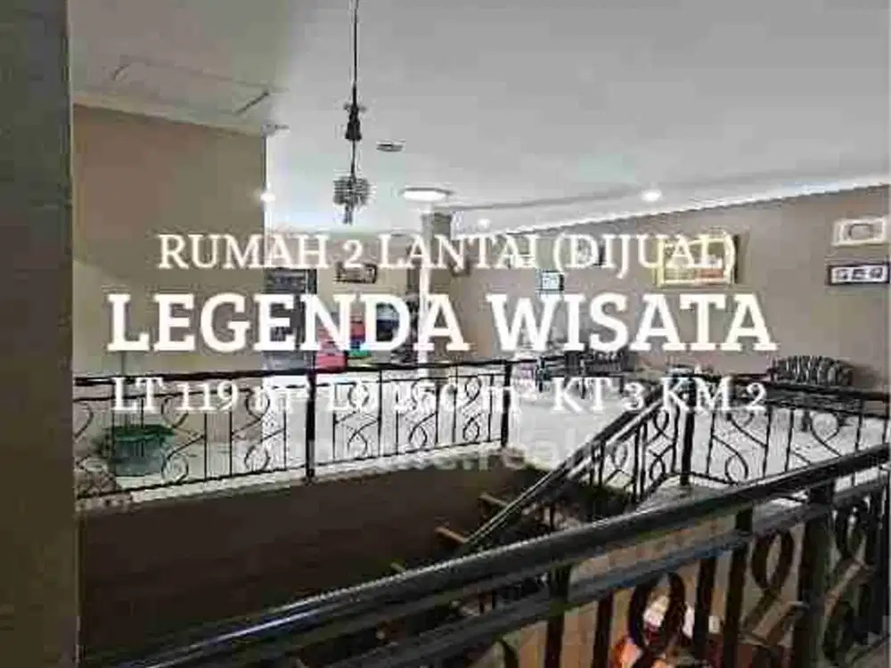 Dijual Rumah 2 Lantai di Legenda Wisata
