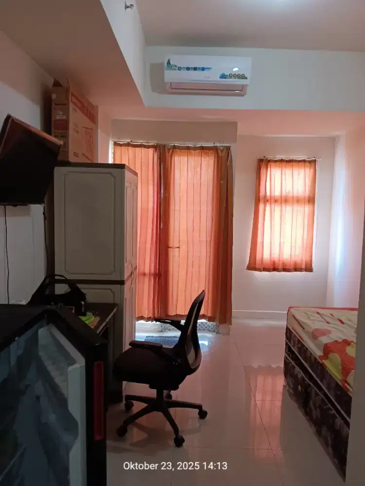 Disewakan unit studio  apartemen vidaview makassar , sulsel perbulan