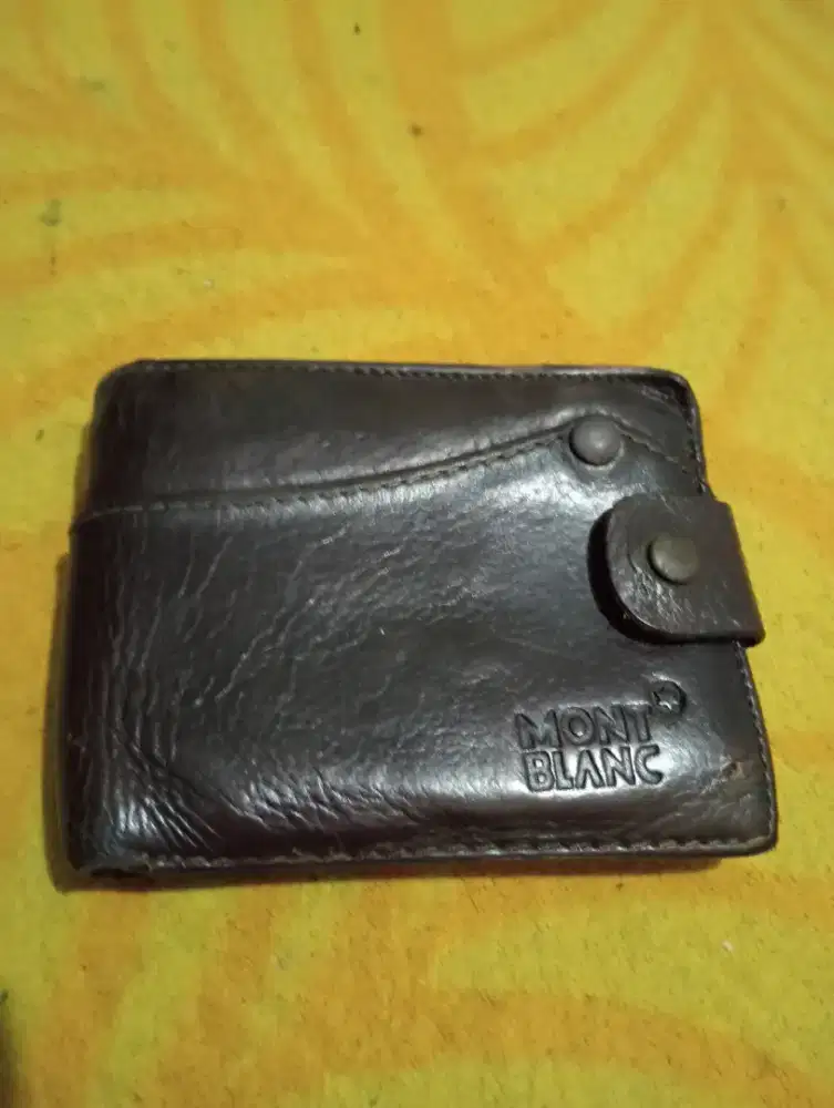 Dompet Mont Blanc Kulit Sapi Asli