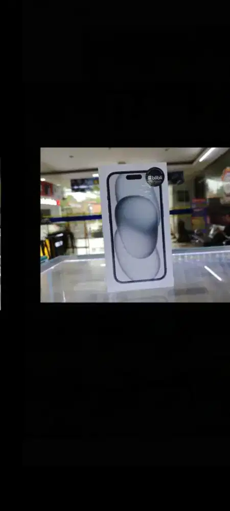 Iphone 15 BNIB garansi resmi tAm ibox gdn blibli
