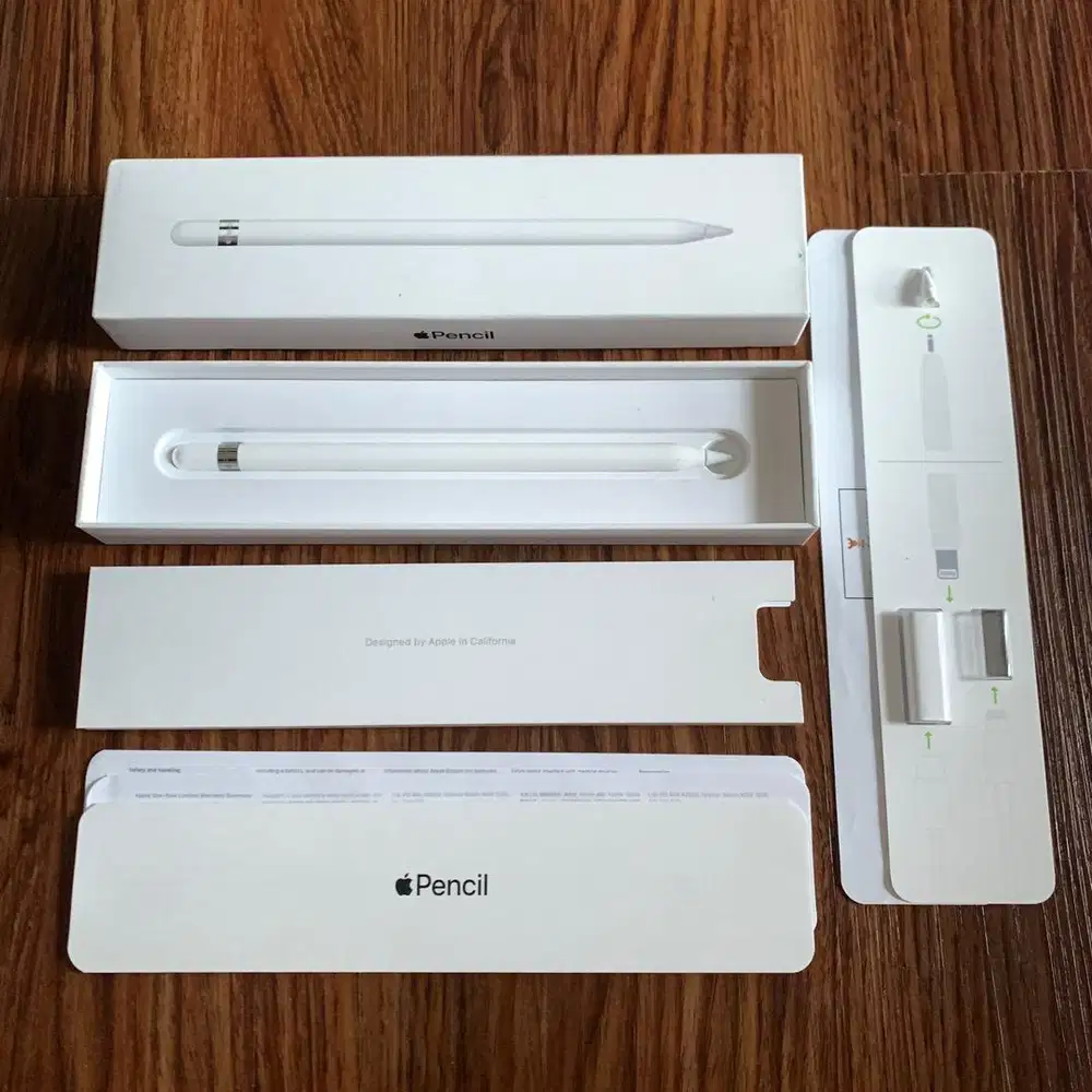 Apple Pencil Gen 1 Fullset Ibox — Siap Pakai, Baterai Awet