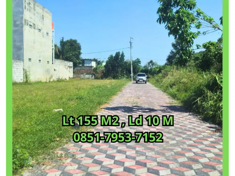 Dekat RS UAD Maguwoharjo Slema Tanah Siap Bangun SHM Pekarangan