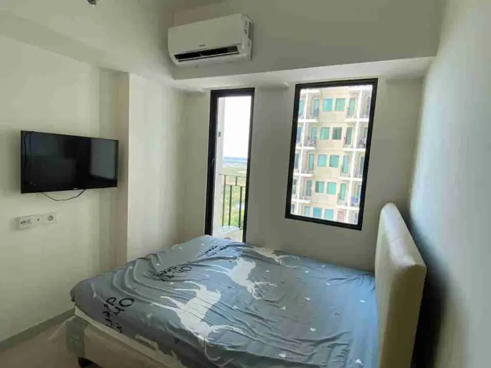 dijual murah apartemen osaka riverview pik 2 siap huni