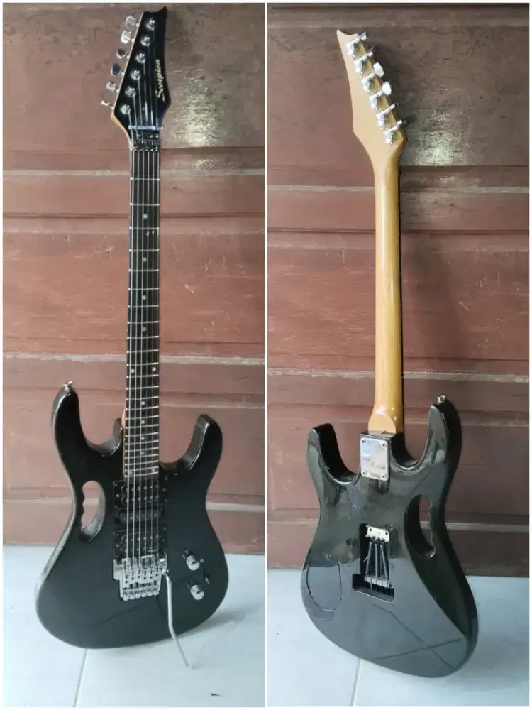 gitar ori scorpion updown upgrade mantap nett