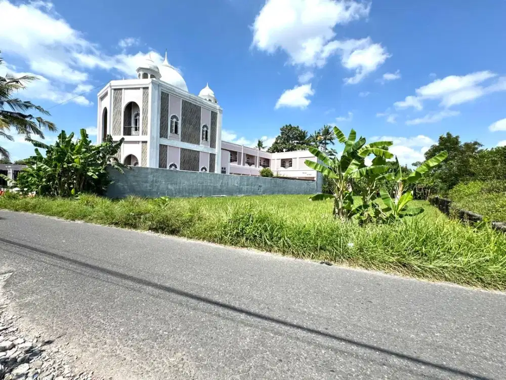 Lokasi Strategis Tanah Jogja Dekat Jl Raya Ringroad Utara