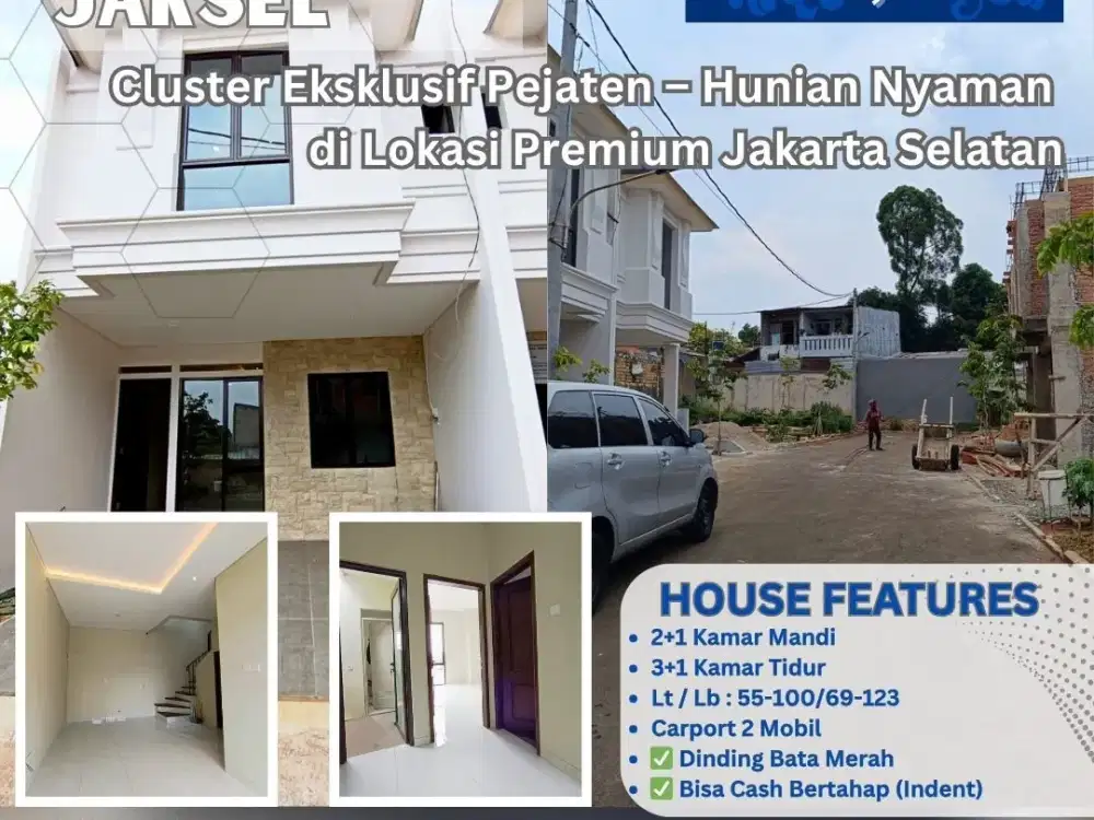 Cluster Eksklusif Pejaten Total 18 Unit  Harga 2 M-an – Hunian Nyaman di Lokasi Premium Jakarta Selatan 361