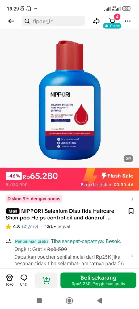 Shampoo khusus ketombe