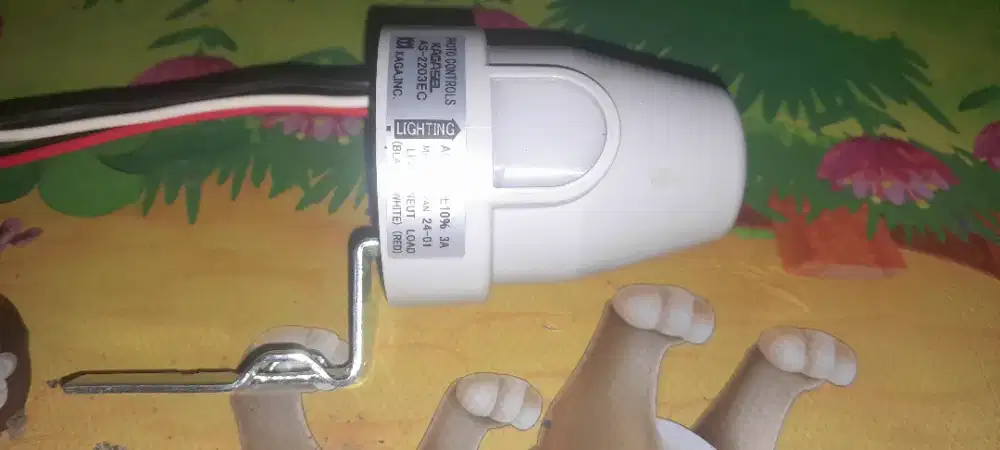 Photo controls lampu