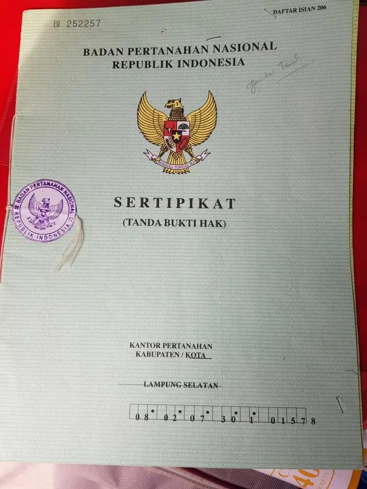 Dijual tanah 1hektar