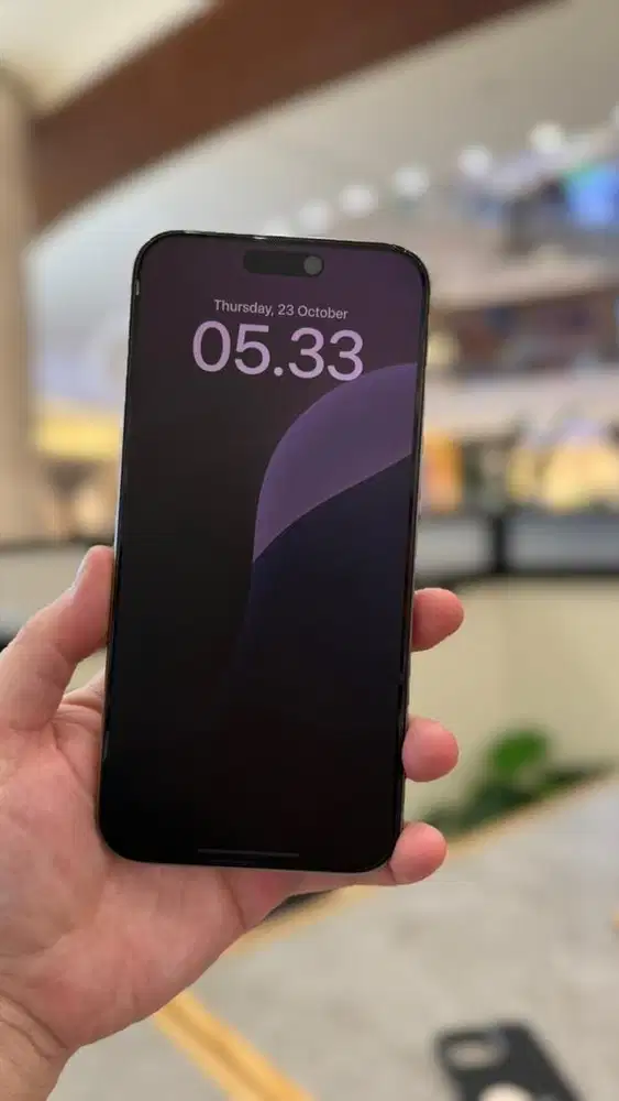 Iphone 15 Promax Ibox 256GB Natural Titatinum MULUS