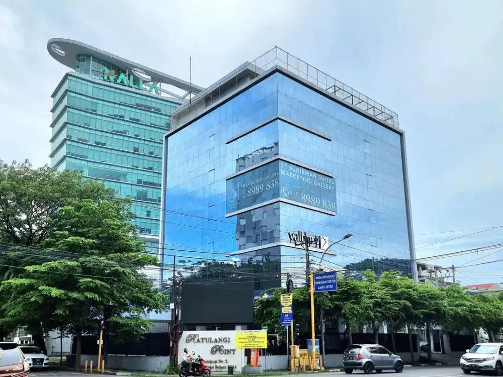 Disewakan gedung di jl.Ratulangi makassar