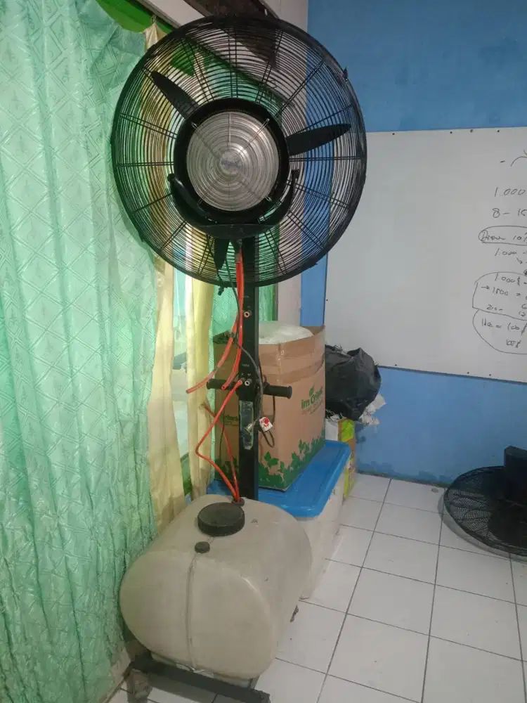Dijual 2 set Misty Cool Mist Water Fan SPRAY 30