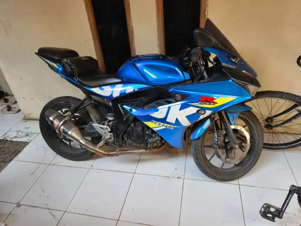 Dijual Cepat! GSX-R150 Keyless 2020 Biru ECSTAR (Tipe Tertinggi)