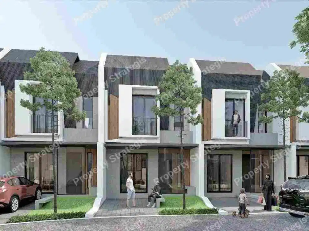rumah townhouse ruko strategis sepatan banten dekat tol stasiun bandara