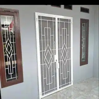 tralis pintu atau pintu dobel aesthetic pemasangan se jabodetabek
