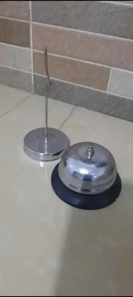 paketan 2 pcs bill holder tusuk dan call bell waitres