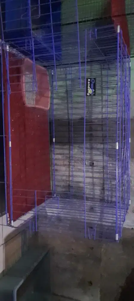 Kandang kucing bahan besi