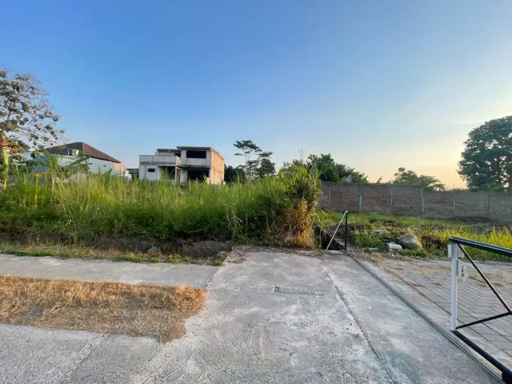 dijual tanah SHM siap kad, di jl palagan utara kampus UGM kaliurang