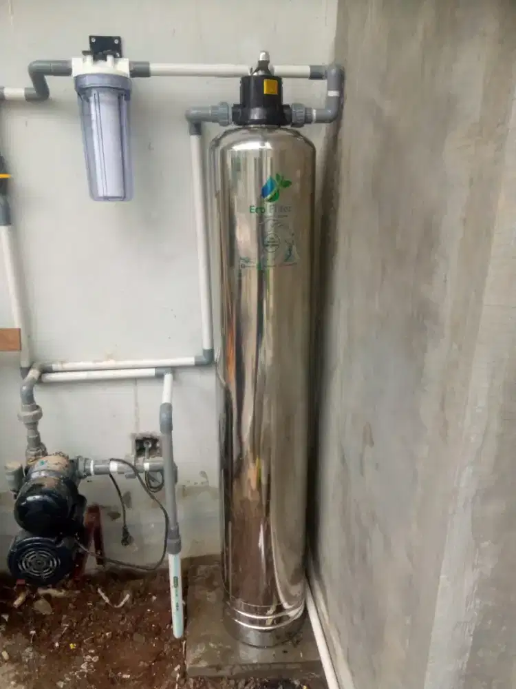 Filter air stainless untuk air pDAM yang belum bersih