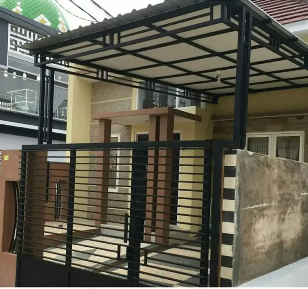 tukang kanopi•renovasi•talang air•cor dak beton•plafon•DLL